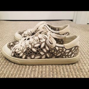 Tory Burch Crochet Sneakers